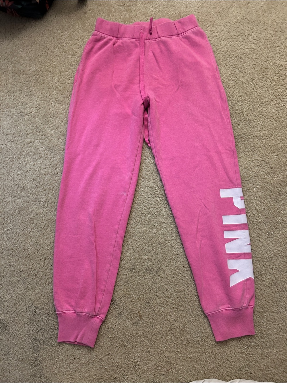 PINK Victoria's Secret Hot Pink Sweatpants